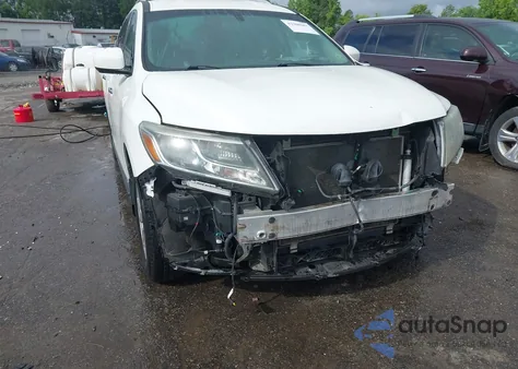 2015 Nissan Pathfinder Sl из США, поврежденный, VIN 5N1AR2MM0FC696879